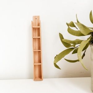 Small wood shelf